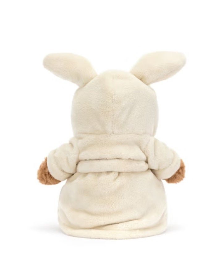 AFRIDIAN Plush Teddy Bear with Removable Bathrobe | Soft Stuffed Animal Toy with Hooded Robe | Cute Collectible Plush Gift for Kids & Adults - Image 4